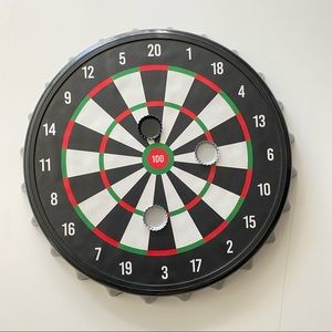 Bottle-cap Dart Board